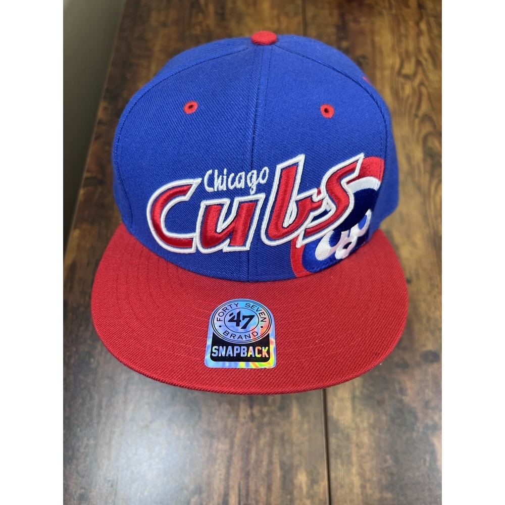 Chicago Cubs Hat '47 Brand Cooperstown Collection New Adjustable Snap Back